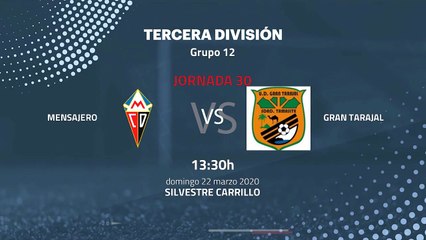 Previa partido entre Mensajero y Gran Tarajal Jornada 30 Tercera División