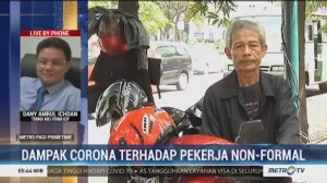 Langkah Pemerintah Atasi Dampak Corona Terhadap Pekerja Non-Formal