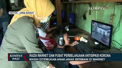 Bukannya Social Distancing, Sejumlah Siswa Malah Asik Main Game di Warnet