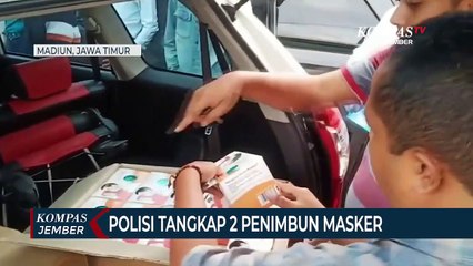 2 Penimbun Masker Ditangkap Polisi