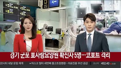 경기 군포 효사랑요양원 이틀 새 확진자 5명…코호트 격리