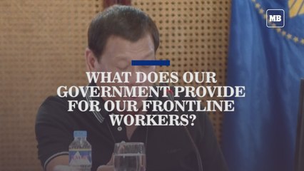 WHAT DOES OUR GOVERNMENT PROVIDE FOR OUR FRONTLINE WORKERS?