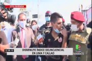 Estado de emergencia: disminuye índice delincuencial en el Callao