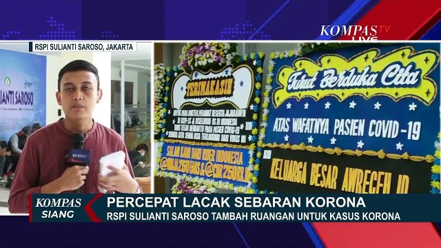 Dukung Tim Medis yang Lawan Corona, Warga Kirim Karangan Bunga dan Jus