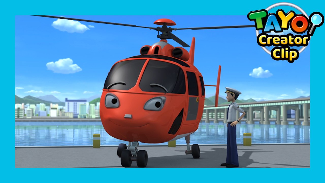 The brave helicopter Air l  Tayo Creator Clip #2 l Tayo the Little Bus