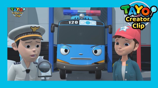 Emergency Center Dispatch! Who's there?l Tayo Creator Clip #7 l Tayo the Little Bus