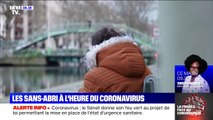 Coronavirus: le quotidien des sans-abri aussi bouleversé