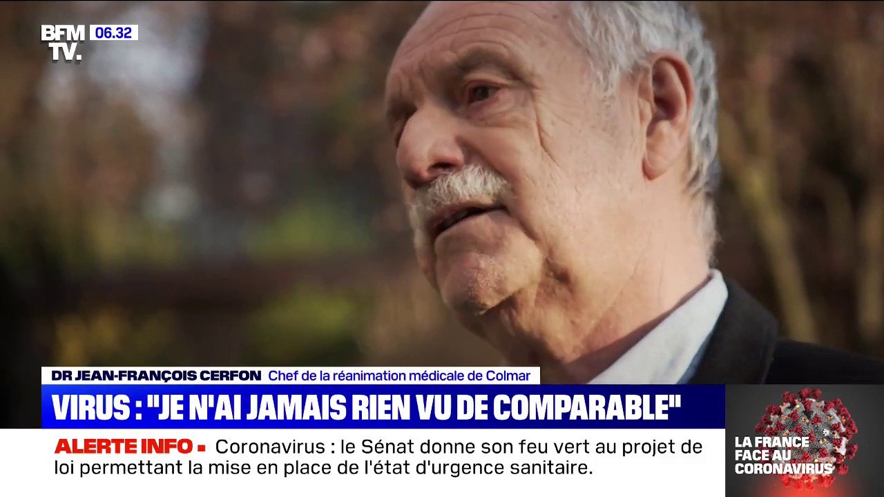 "Je n'ai jamais rien vu de comparable." Le chef de la réanimation médicale de Colmar témoigne de la gravité de la crise sanitaire du coronavirus