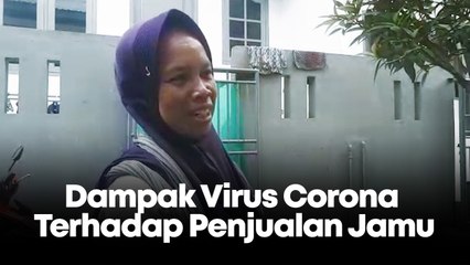 Dampak dari Virus Corona, Omset Penjual Jamu Meningkat