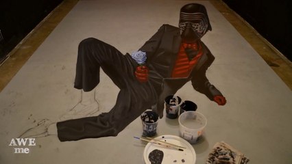 Awesome Sexy Kylo Ren 3D Art! - AWE Me Artist Series!