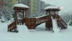 Nevşehir’de kar yağışı etkisini sürdürüyor