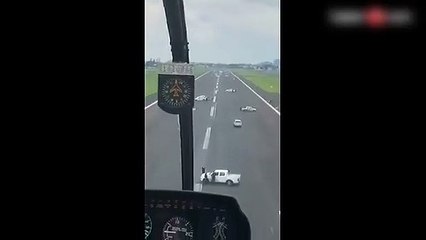 Görülmemiş önlem! Uçaklar inmesin diye bakın ne yaptılar