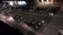 فيديو: شاحنات تابعة للجيش تنقل توابيت ضحايا كورونا في بيرغامو الإيطالية