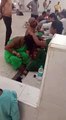 Green Saree Lady Head Shave