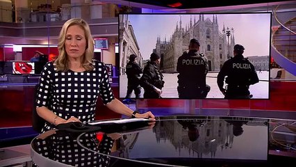 BBC new corona virus  death in italy pass chinese totall