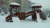 Nevşehir’de Kar Yağışı Etkisini Aralıksız Sürdürüyor