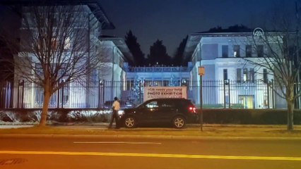 ABD'deki Türkiye'nin diplomatik misyonlarından sağlık çalışanlarına 'alkışlı' destek