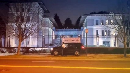 ABD'deki Türkiye'nin diplomatik misyonlarından sağlık çalışanlarına "alkışlı" destek