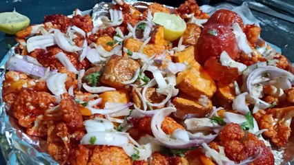 AALU GOBHI CHAAT TIKKA || Tasty Veg Recipe