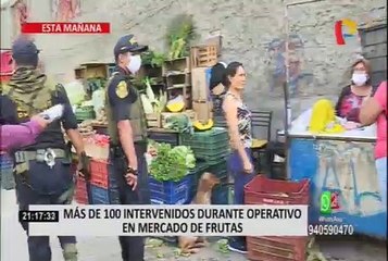 La Victoria: más de 100 intervenidos dejó operativo para hacer cumplir cuarentena