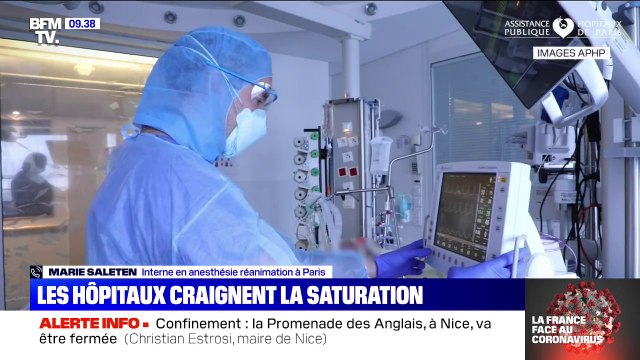 Coronavirus: On va manquer de masques, on manque déjà de blouses et on va manquer de personnel , estime une interne en réanimation