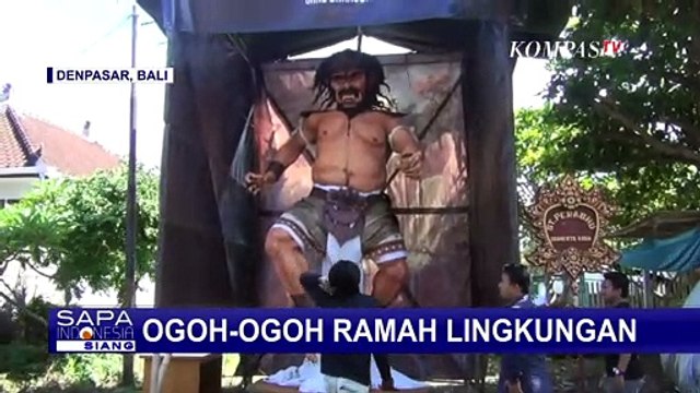 Keren! Ogoh-Ogoh Ramah Lingkungan