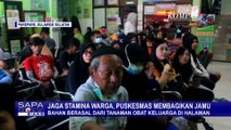 Lawan Corona, Puskesmas Ini Bagikan Jamu