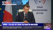 "Je félicite ceux qui avaient prévu tous les éléments de la crise une fois qu'elle a eu lieu": Emmanuel Macron tance les "commentateurs"