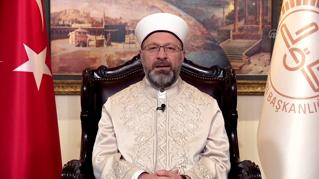 Diyanet İşleri Başkanı Erbaş'tan cuma mesajı - ANKARA