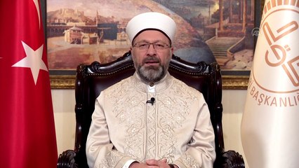 Diyanet İşleri Başkanı Erbaş'tan cuma mesajı - ANKARA