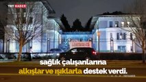 Türkiye'nin ABD'deki diplomatik misyonlarından sağlık çalışanlarına destek