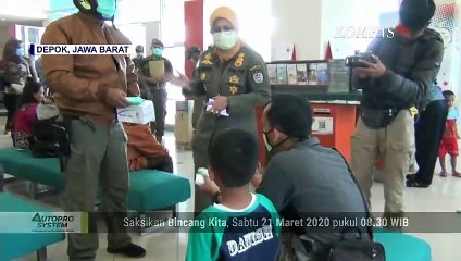 Sosialisasi Cegah Corona di Kota Depok