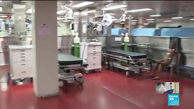 Coronavirus pandemic: US Navy deploys two hospital ships as COVID-19 spreads