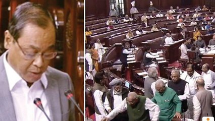 Ranjan Gogoi Took Oath : 'Shame On You' And 'Deal' Sogans By Congress While Walk Out