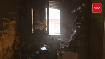 Incendio en una vivienda en Pozuelo de Alarcón