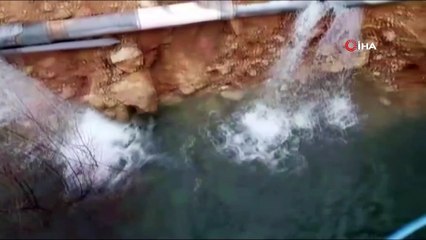 11 köyü besleyen boru hattındaki arızanın giderilmesiyle 5 gün sonra suya kavuştular
