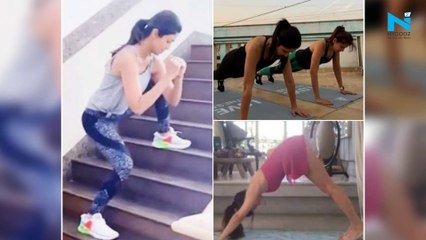 Download Video: Watch, amid Coronavirus shutdown, Kangana Ranaut works out