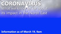 Coronavirus in the North East: March 19 data