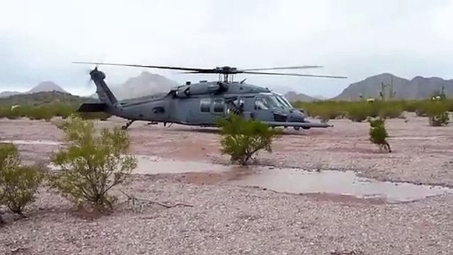 US Military - Sikorsky HH 60 Assigned to the 55th Rescue Squadron
