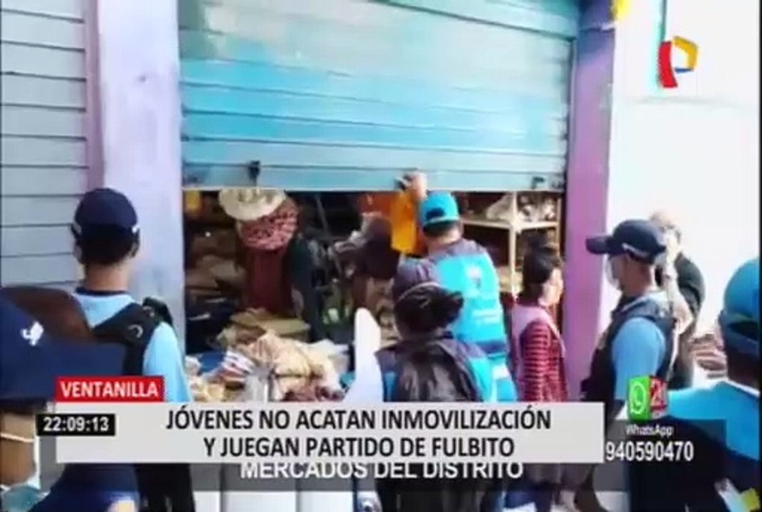 Estado de Emergencia: Operativos de control a peatones y choferes