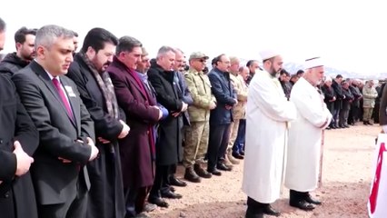 İdlib'te kalp krizi geçirerek şehit olan Sezayi Atabey son yolculuğuna uğurlandı