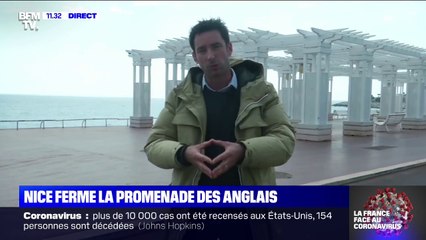 Confinement: Nice ferme la Promenade des Anglais au public