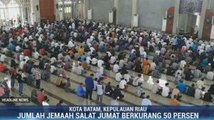 Masjid di Medan dan Batam Tetap Gelar Salat Jumat