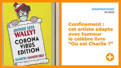 Confinement : cet artiste adapte avec humour le célèbre livre “Où est Charlie ?”