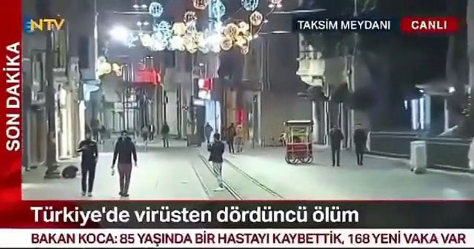 NTV'nin canlı yayınında üç kişiyi köpek kovaladı: Sosyal medyada gündem oldu