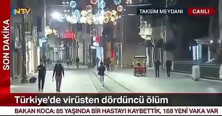 NTV'nin canlı yayınında üç kişiyi köpek kovaladı: Sosyal medyada gündem oldu