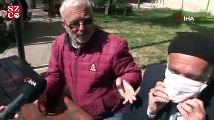 Kahvehaneler kapandı, seyyar satıcıdan çay alıp parklarda sohbet ettiler