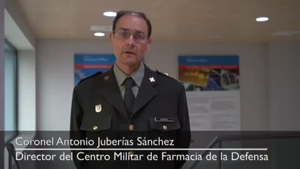 El Centro Militar de Farmacia fabrica medicamentos para combatir el COVID-19