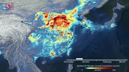 Satellite Images Show Stark Dropoff in Pollution Over China During Coronavirus Lockdown