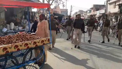 शामली में पुलिस ने आमजन को किया कोरोनावायरस के प्रति जागरूक
